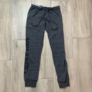SOLD Victoria Secret Pink Extra Small Grey Leggings With Graphics & Logo
